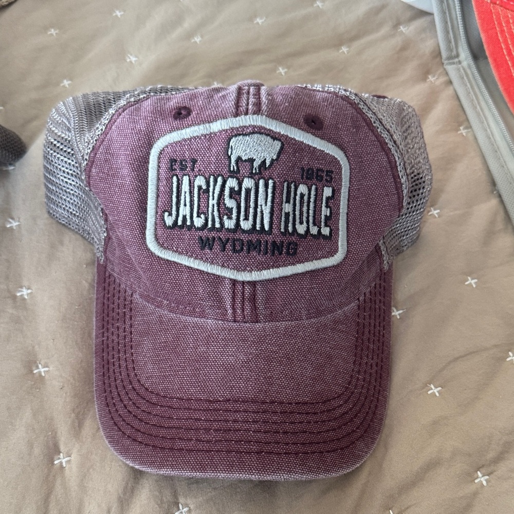Legacy Maroon and Gray Jackson Hole Hat
